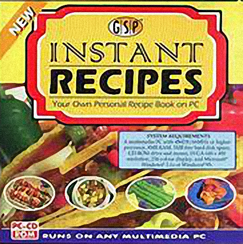 (image for) Instant Recipes by GSP
